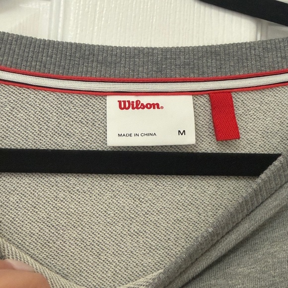 Wilson Gray Sweatshirt with Multicolor Logo - Picture 3 of 3